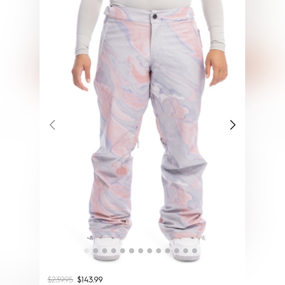 ROXY x Chloe Kim Insulated Snow Pants, Women's XL